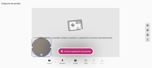 Grabación de pantalla con Microsoft 365. Primeros pasos