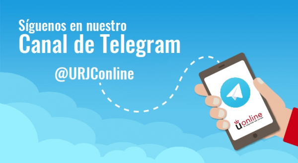 Nuevo Canal de Telegram en URJC online