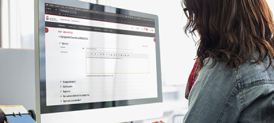 Configuración de la actividad examen