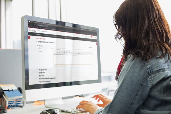 Crear y configurar un examen