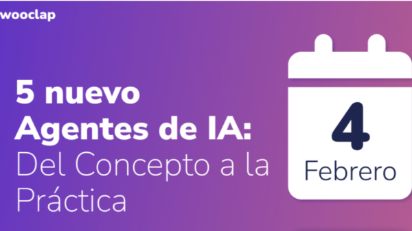 Convocatoria: Wooclap Formación "Agentes de IA"