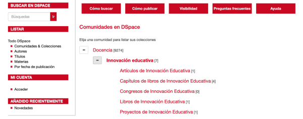 Nueva colección "Innovación educativa" en la BURJC